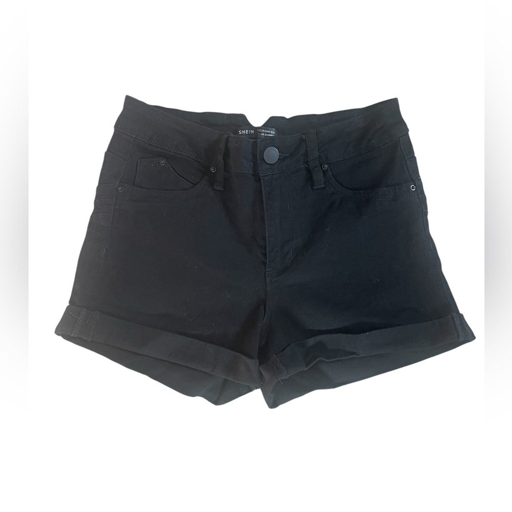 SHEIN Black Jean Shorts for Women